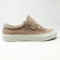 Vans Court DX (Pig Suede) Silver Peony Pink UltraCush Womens Sneakers