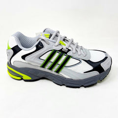 Adidas Reponse CL Neon Gray Black Solar Lime Womens Size 6 Sneakers FX7724