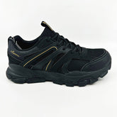 Skechers Sierra Edge & Flow Black Womens Size 7.5 Athletic Sneakers