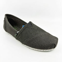 Skechers Bobs Plush Natural Kiss Charcoal Womens Size 7 Casual Flats