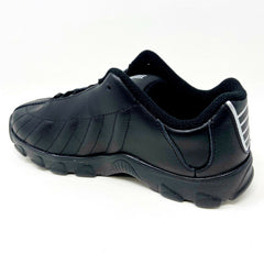 K-Swiss ST329 Black Silver Kids Youth Casual Shoes Sneakers 56408 062