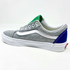 Vans Old Skool (Vans Coastal) Grey True White Womens Classic Casual Shoes