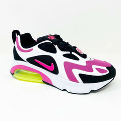 Nike Air Max 200 White Black Pink Have a Nice Day Womens Sneakers CU4745 001