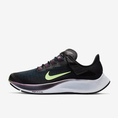 Nike Womens Pegasus 37 Flyease - Black/Ghost Green