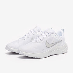Nike Womens Downshifter 12 - White/Metallic Silver