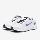 Nike Womens Air Zoom Structure 24 - White/Psychic Purple