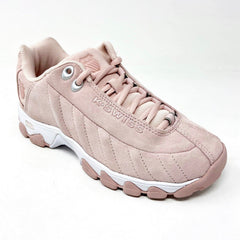 K-Swiss ST329 Suede Peach Rose Womens Size 5 Casual Sneakers 97421 686
