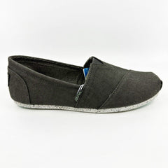 Skechers Bobs Plush Natural Kiss Charcoal Womens Size 7 Casual Flats
