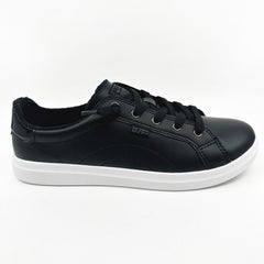 Skechers Bobs D'Vine Instant Delight Black Womens Wide Slip On Sneakers