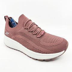 Skechers Bobs Sparrow 2.0 Allegiance Crew Rose Womens Slip On Sneakers