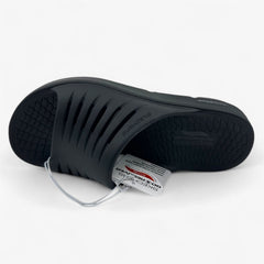 Skechers Go Recover Refresh Black Womens Sandal Slip-On
