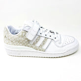 Adidas Originals Forum Low White Gray Womens Size 7 Trainer Sneakers BY9348