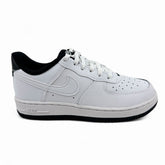 Nike Force 1 ESS White Black Kids Size 1 Athletic Sneaker