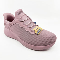 SKECHERS Bobs Squad Chaos Daily Inspiration Rose Womens Slip On Sneakers