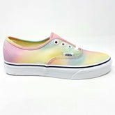Vans Authentic (Aura Shift) Multicolor True White Womens Canvas Sneakers