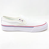 PF Flyers Center Slip On White Womens Shoes PM12OS2F