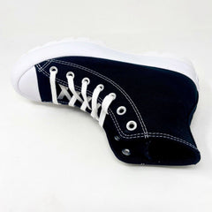 Converse Chuck Taylor All Star Lugged High Black White Platform Womens Sneakers