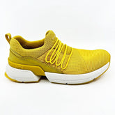 Mark Nason Split Skywalk Yellow White Womens Size 8 Athletic Sneakers