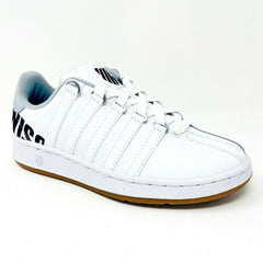 K-Swiss Classic VN White Black Gum Womens Casual Shoes 96393 168