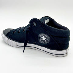 Converse Chuck Taylor Axel Mid Black White Kids Casual Sneakers 642849F