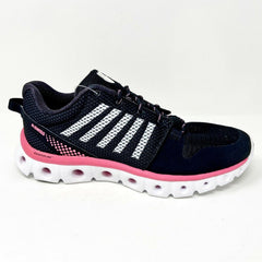 K-Swiss X Lite CMF Black Pink Leopard Womens Size 11 Running Shoes 93438 064
