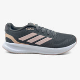 Adidas Runfalcon 5 Grey Sandy Pink White Womens Size 10 Athletic Sneaker