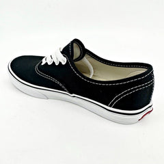 Vans Authentic Classic Black White Kids Casual Sneakers