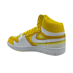 Nike Court Force High Tour Yellow White Womens Athletic Sneaker