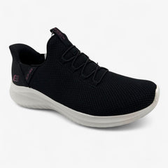 Skechers Zinergy Kinetic Spirit Black Womens Athletic Sneaker