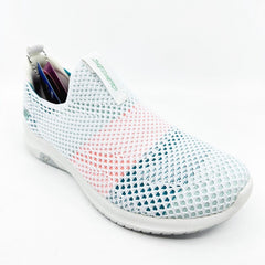 Skechers Ultra Flex Prime Wondrous Gain White Multi Womens Size 5.5