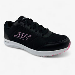 Skechers Go Golf Max Fairway 4 Black Pink Womens Athletic Sneaker