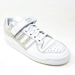 Adidas Originals Forum Low White Gray Womens Size 7 Trainer Sneakers BY9348