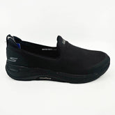 Skechers Go Walk Outdoor Fun Trail Black Womens Size 9.5 Slip Resistant Shoes