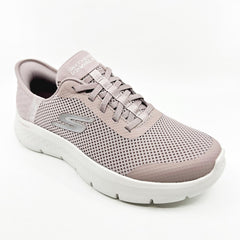 SKECHERS Go Walk Flex Grand Entry Mauve Womens Slip On Sneakers