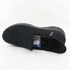 SKECHERS Go Walk Flex Relish Black Womens Slip On Sneakers