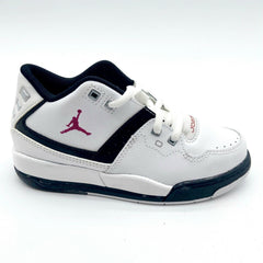 Jordan Flight 23 GP White Fuchsia Black Kids Size 11.5 Sneakers 768912 119