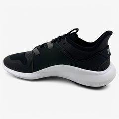 PUMA Ignite Fasten8 Black White Womens Waterproof Golf Shoes