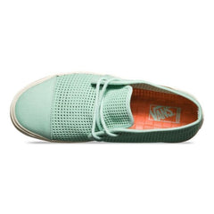 VANS Rhea SF (Square Perf) Gossamer Green Sneakers Womens Size 10