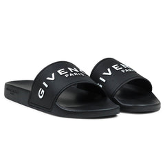 Givenchy Paris 3D Black Pool Slides