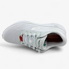 Skechers Arch Fit 2.0 Big League White Womens Wide Athletic Sneaker