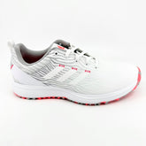 Adidas SZG SL White Pink Womens Waterproof Spikeless Golf Shoes GZ3912