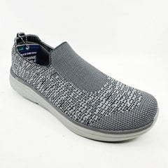 Skechers Max Cushioning Lite Gray Womens Size 8.5 Slip On Shoes