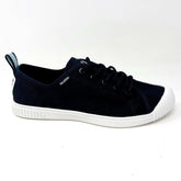 Palladium Womens Easy Lace Black White Casual Sneakers 96661 008