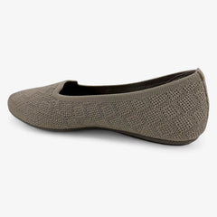 Skechers Cleo 2.0 Join Me Taupe Womens Flat Slip-On