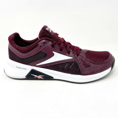 Reebok Advanced Trainette Maroon White Womens Size 7.5 Training Sneakers FV4698