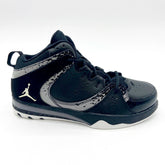 Jordan Phase 23 2 (PS) Black White Cement Grey Kids Basketball Shoes 602674 010