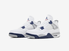 Air Jordan 4 White Midnight Navy (PS)