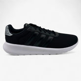 Adidas Lite Racer 3.0 Black White Womens Athletic Sneaker