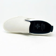 Vans Taka Hayashi Slip On 66 LX (Leather Nubuck) Marshmallow White Womens Shoes