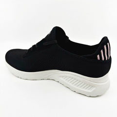 Skechers Bobs Buno Call Me Black Womens Size 11 Slip On Sneakers